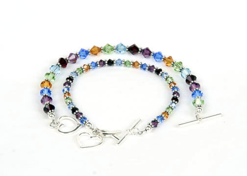 Dark Cancer Colors Bracelet